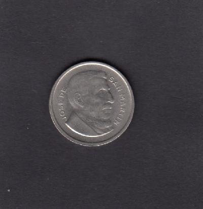 Beschrijving: 50 Centavos J.MARTIN  